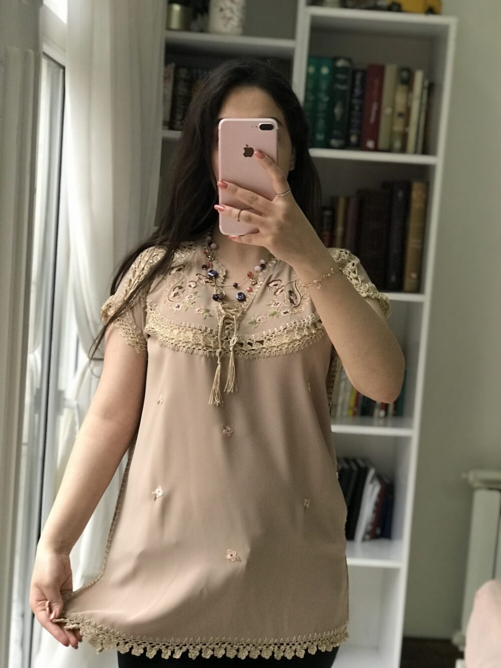 مدل نبات با گلدوزی بته جقه - تصویر 3