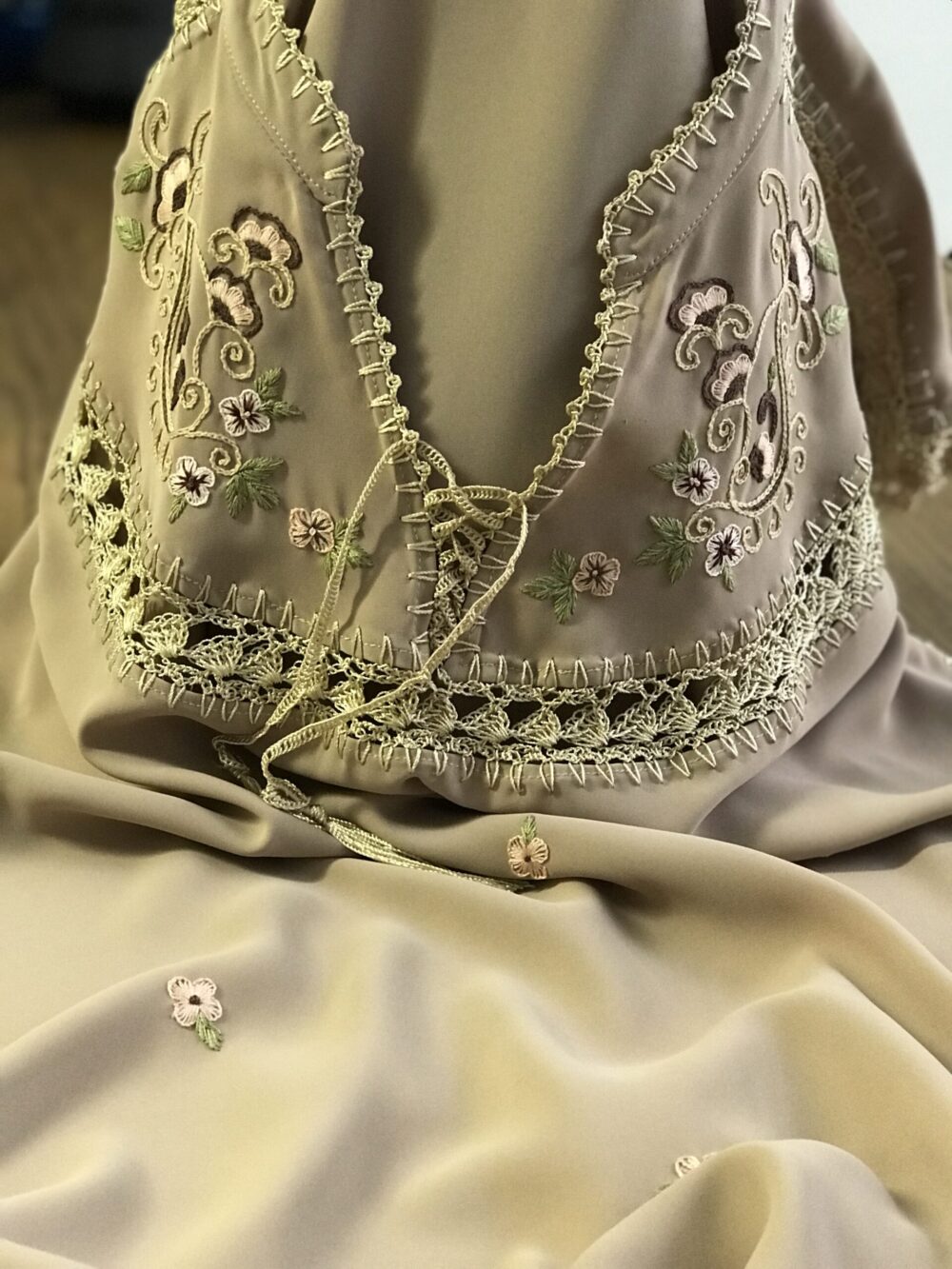 مدل نبات با گلدوزی بته جقه - تصویر 7