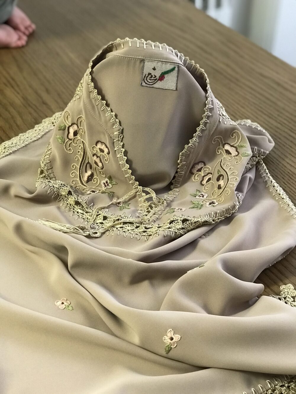 مدل نبات با گلدوزی بته جقه - تصویر 8