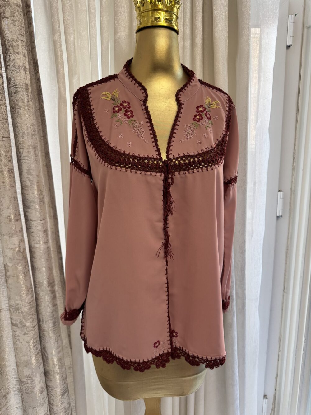 شومیز ارغوان - تصویر 7