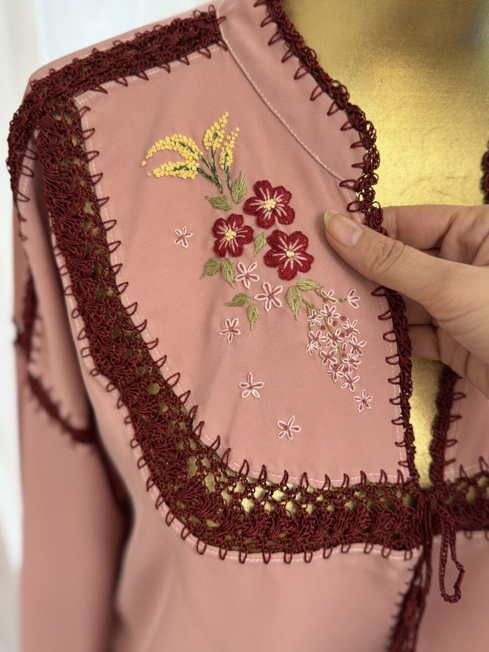 شومیز ارغوان - تصویر 5