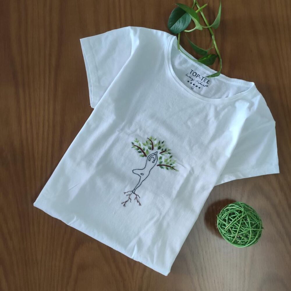 تی شرت های گلدوزی شده با طرح یوگا - تصویر 11